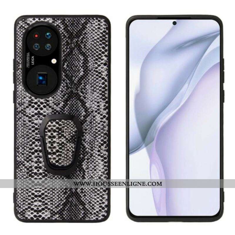 Coque Huawei P50 Pro Style Serpent Anneau-Support