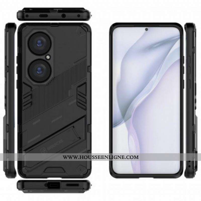 Coque Huawei P50 Pro Support Amovible Deux Positions Mains Libres