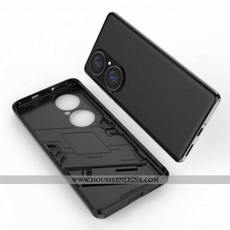Coque Huawei P50 Pro Support Amovible Deux Positions Mains Libres