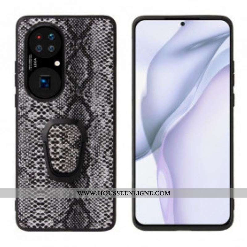 Coque Huawei P50 Style Serpent Anneau-Support