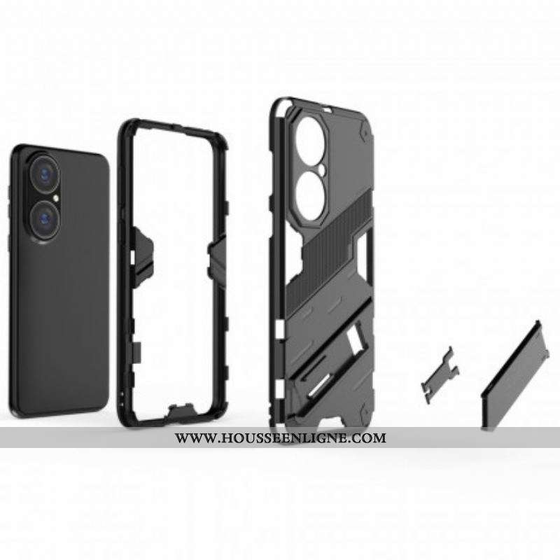 Coque Huawei P50 Support Amovible Deux Positions Mains Libres