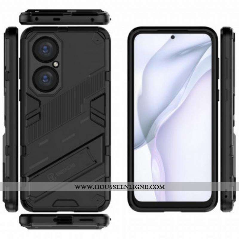 Coque Huawei P50 Support Amovible Deux Positions Mains Libres