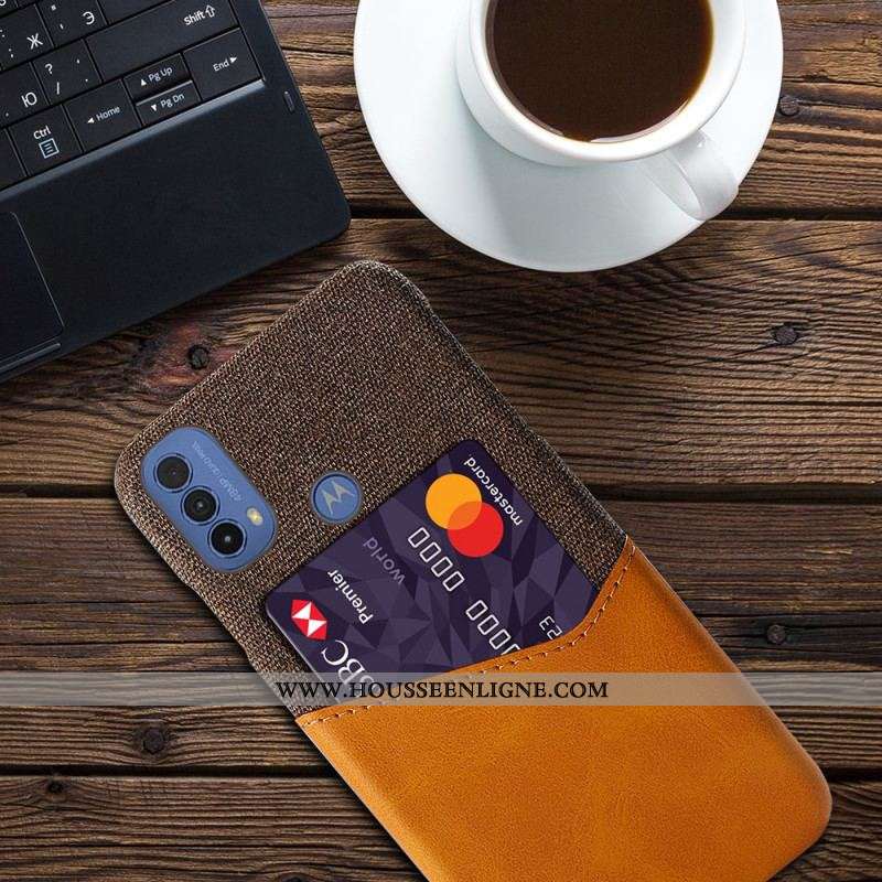 Coque Moto E40 / E30 /E20 Porte-Carte KSQ