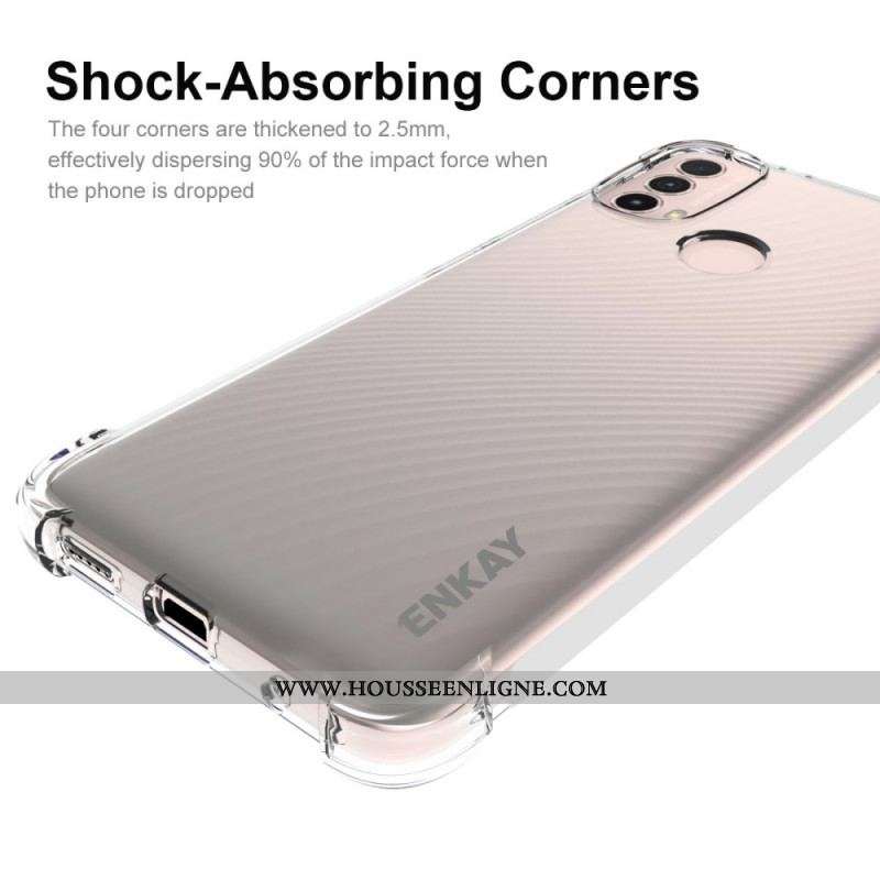 Coque Moto E40 / E30 / E20 Transparente ENKAY