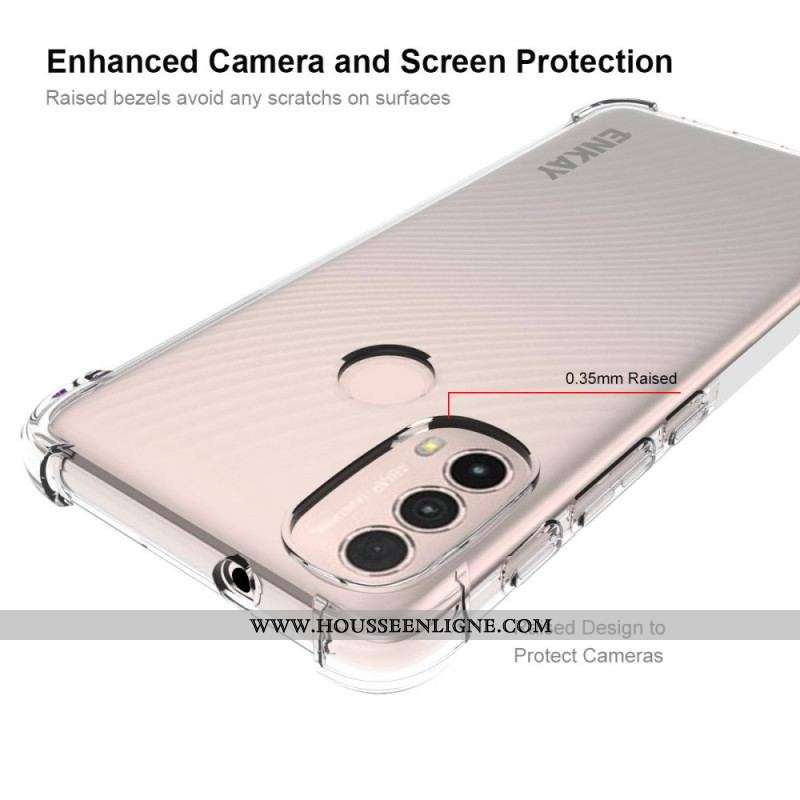 Coque Moto E40 / E30 / E20 Transparente ENKAY