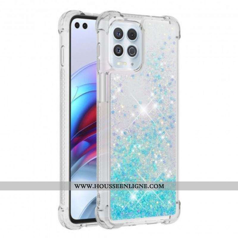 Coque Moto G100 Désires Paillettes
