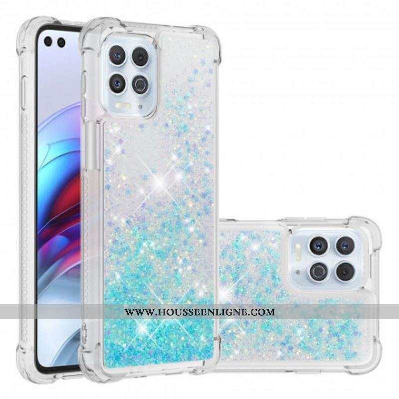 Coque Moto G100 Désires Paillettes