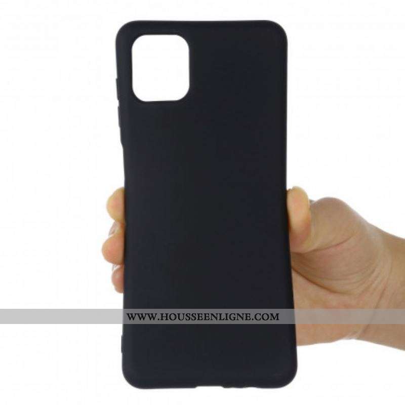 Coque Moto G100 Silicone Liquide avec Lanière