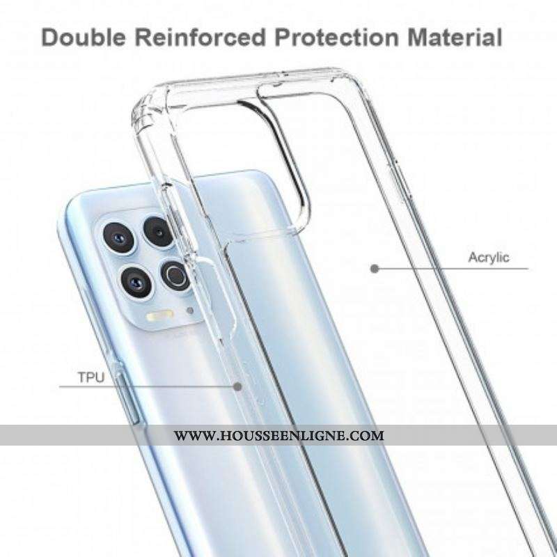 Coque Moto G100 Transparente Coins Renforcés