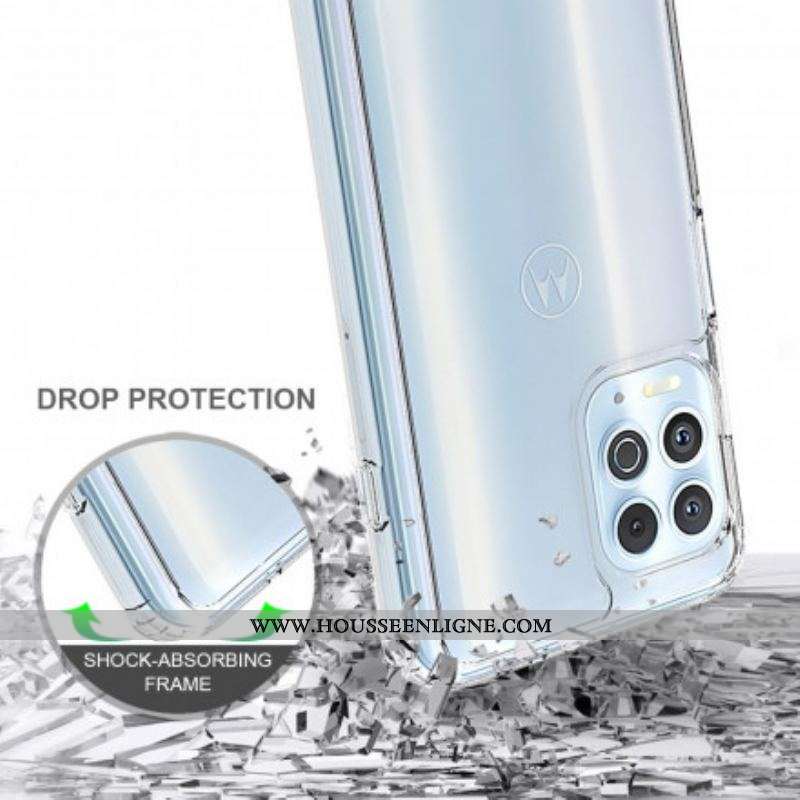 Coque Moto G100 Transparente Coins Renforcés