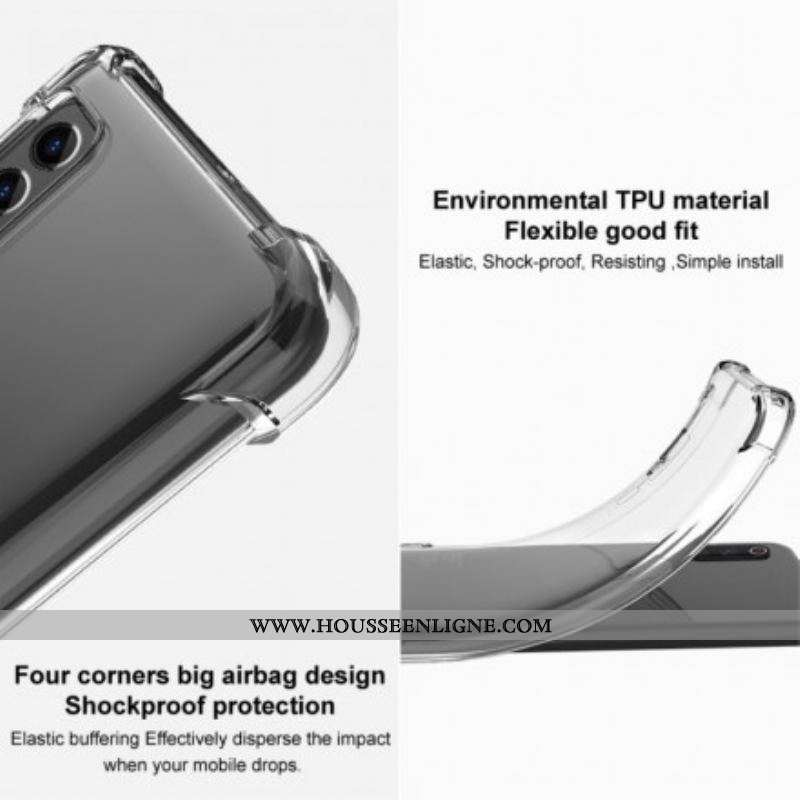Coque Moto G100 Transparente avec Film Écran IMAK
