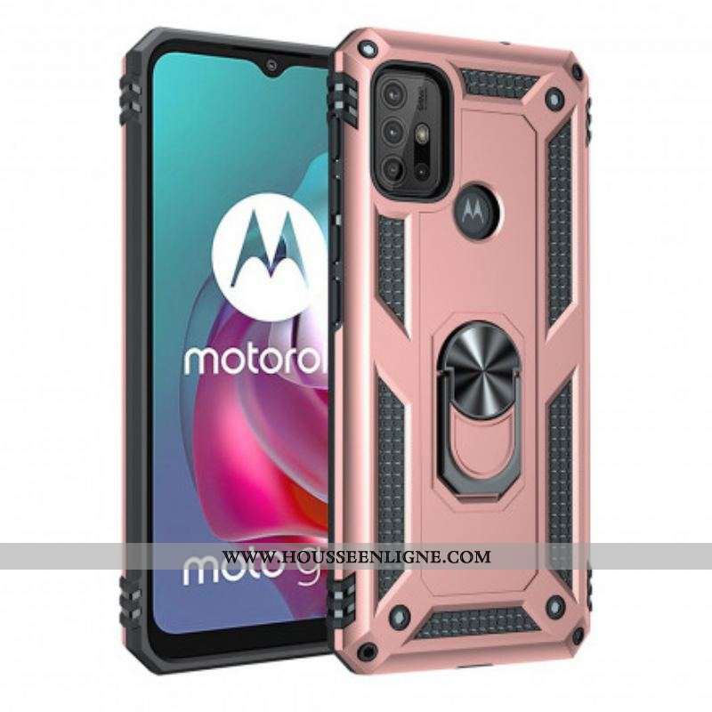 Coque Moto G30 / Moto G10 Anneau Premium