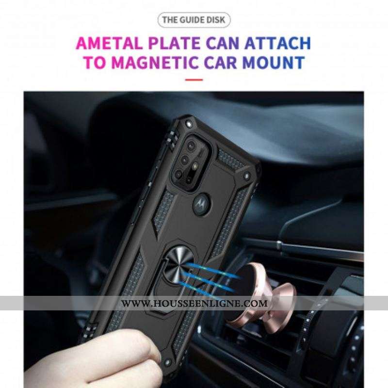Coque Moto G30 / Moto G10 Anneau Premium