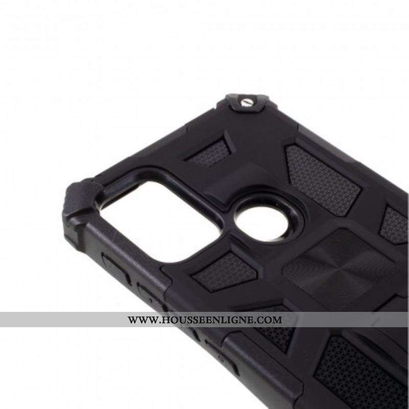 Coque Moto G30 / Moto G10 Bicolore Support Amovible
