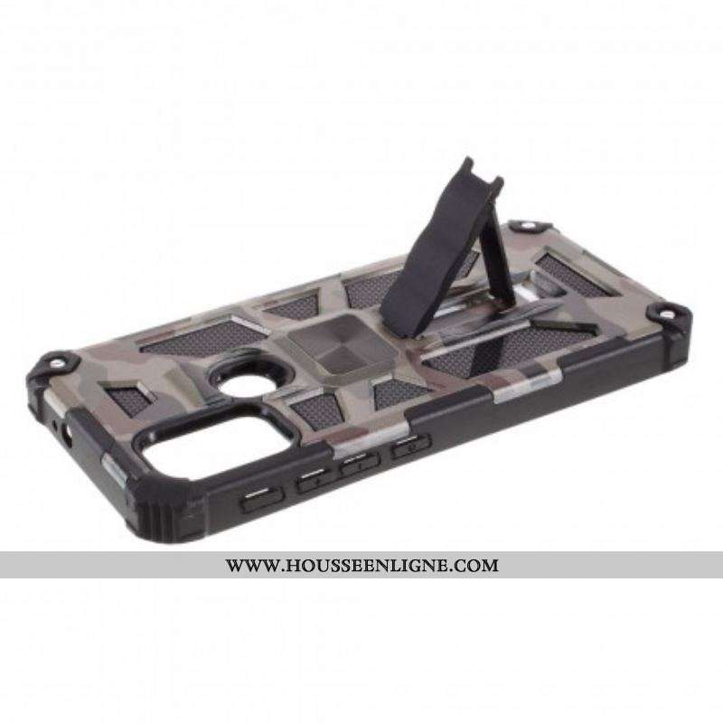 Coque Moto G30 / Moto G10 Camouflage Support Amovible
