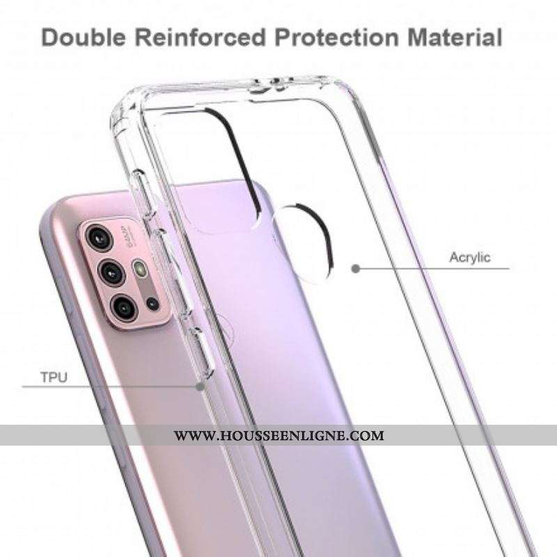 Coque Moto G30 / Moto G10 Transparente Coins Renforcés