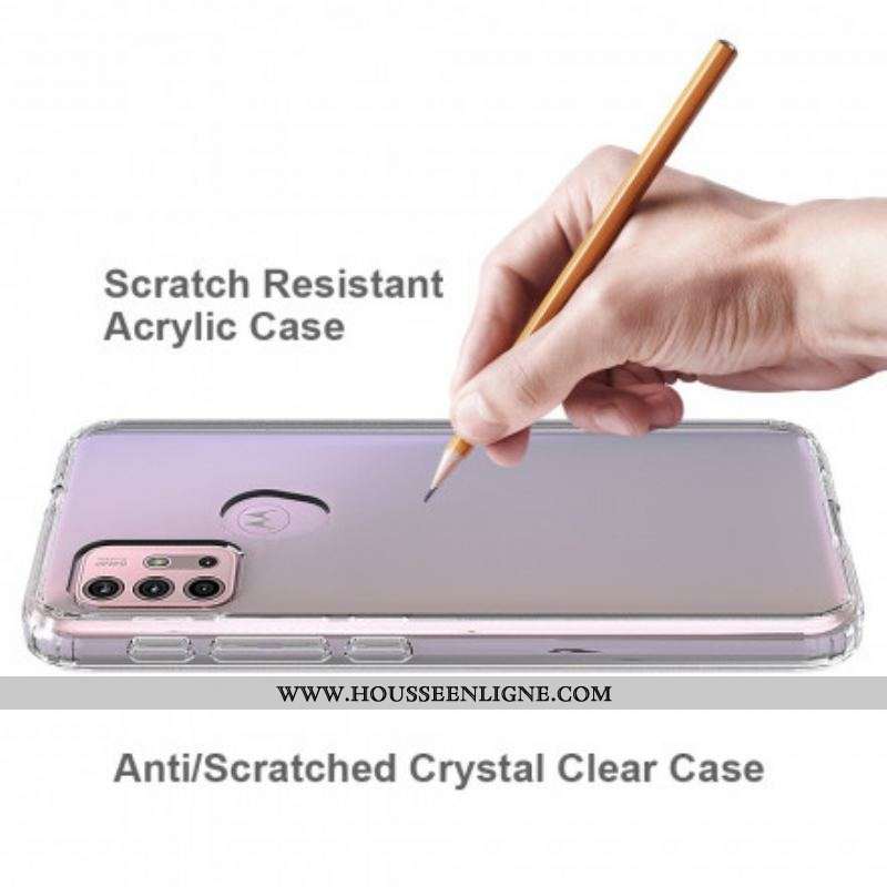 Coque Moto G30 / Moto G10 Transparente Coins Renforcés