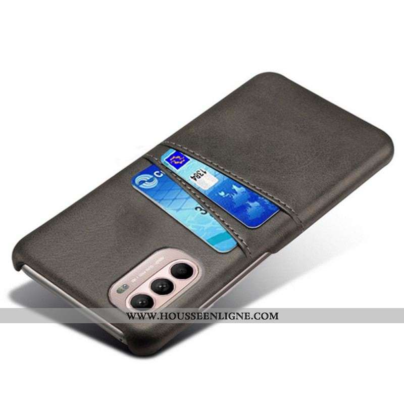 Coque Moto G41 / G31 Porte-Cartes KSQ
