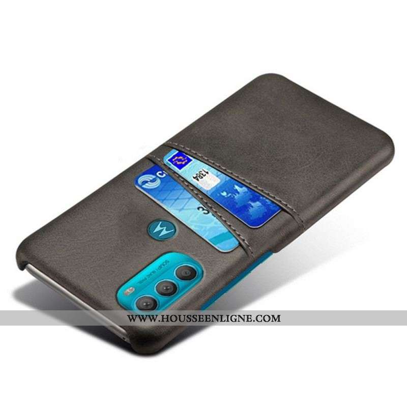 Coque Moto G71 5G Porte-Cartes KSQ
