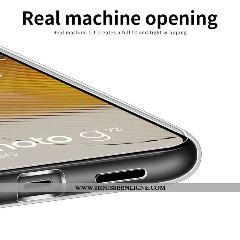 Coque Moto G73 5G Transparente Mofi