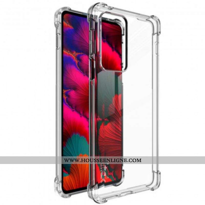 Coque Motorola Edge 20 Pro Transparente avec Film Écran IMAK