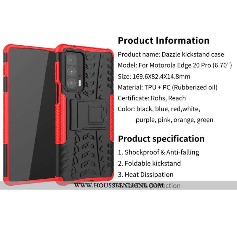Coque Motorola Edge 20 Pro Ultra Résistante Premium