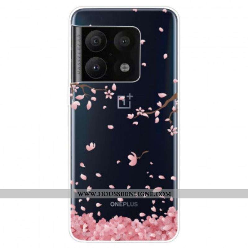 Coque OnePlus 10 Pro 5G Branches à Fleurs