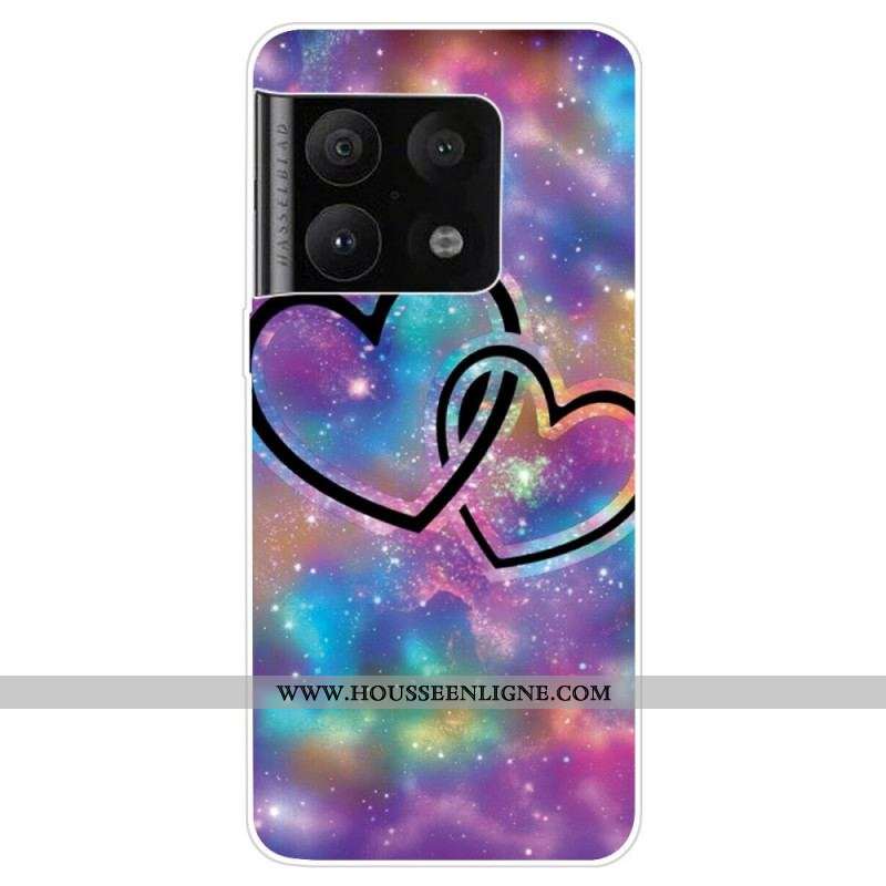Coque OnePlus 10 Pro 5G Coeurs Enchaînés