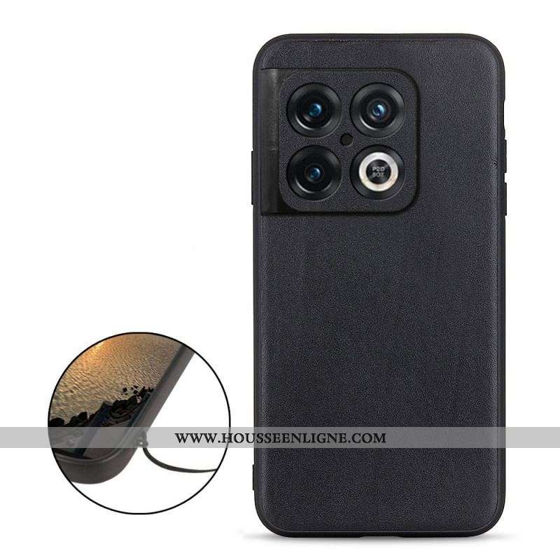 Coque OnePlus 10 Pro 5G Cuir Véritable