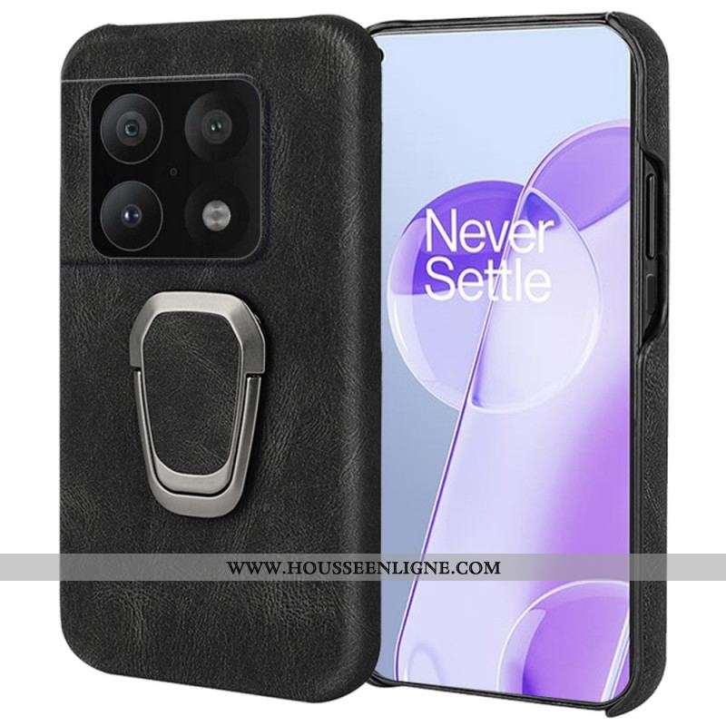 Coque OnePlus 10 Pro 5G Effet Cuir Anneau-Support New Colors