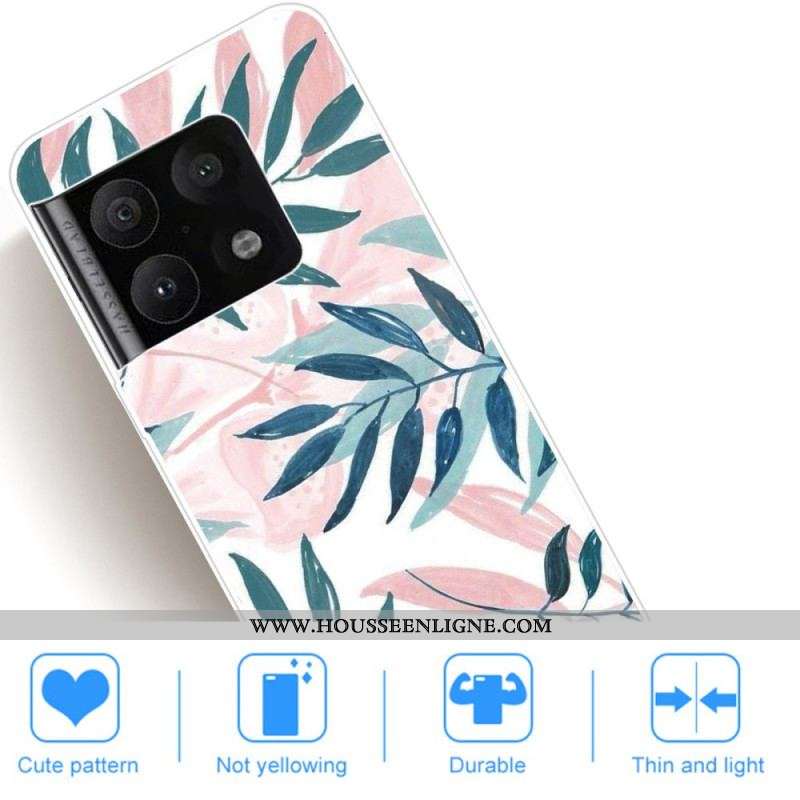 Coque OnePlus 10 Pro 5G Feuilles