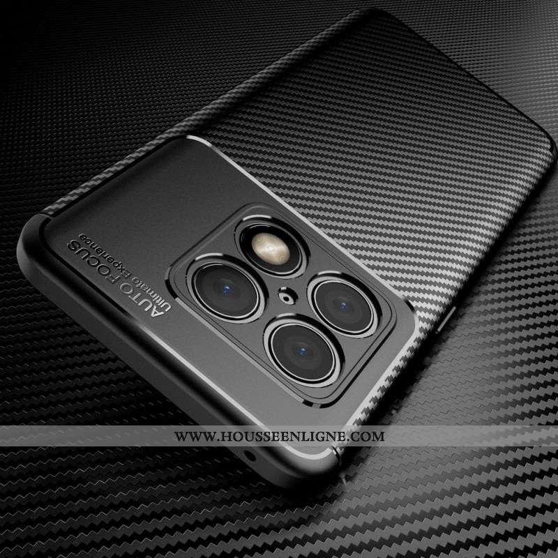 Coque OnePlus 10 Pro 5G Fibre Carbone Flexible