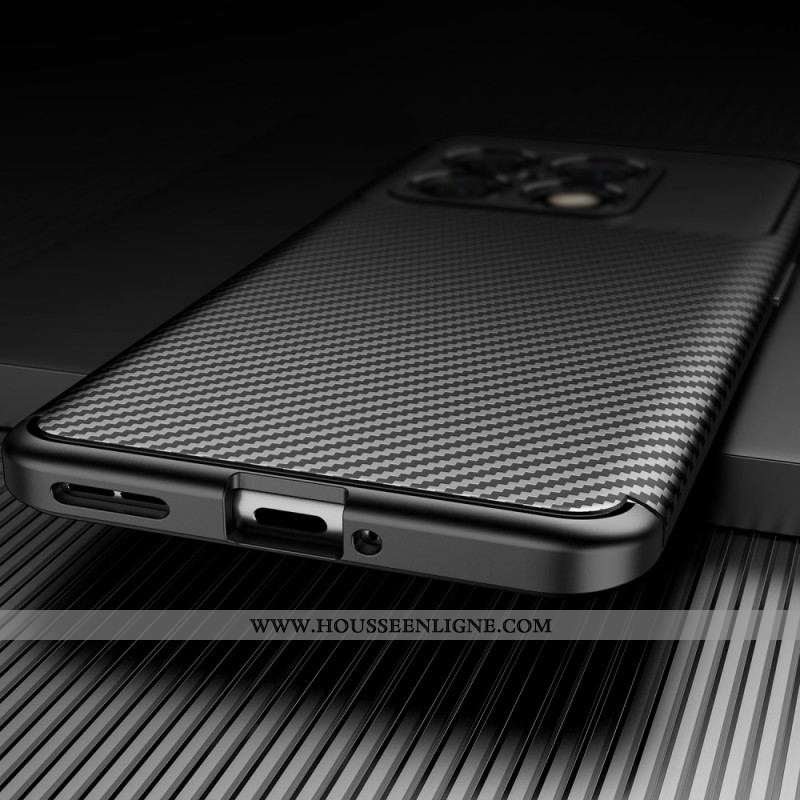 Coque OnePlus 10 Pro 5G Fibre Carbone Flexible