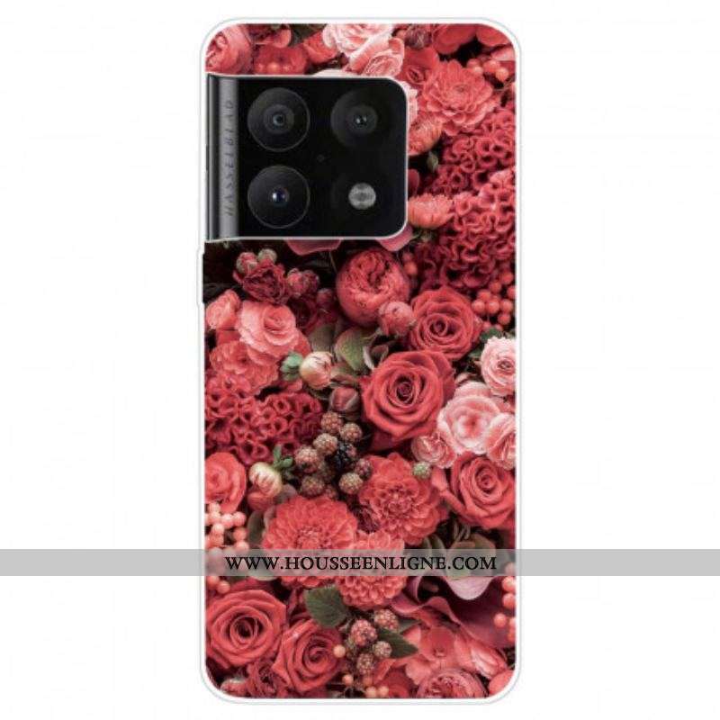 Coque OnePlus 10 Pro 5G Fleurs Roses