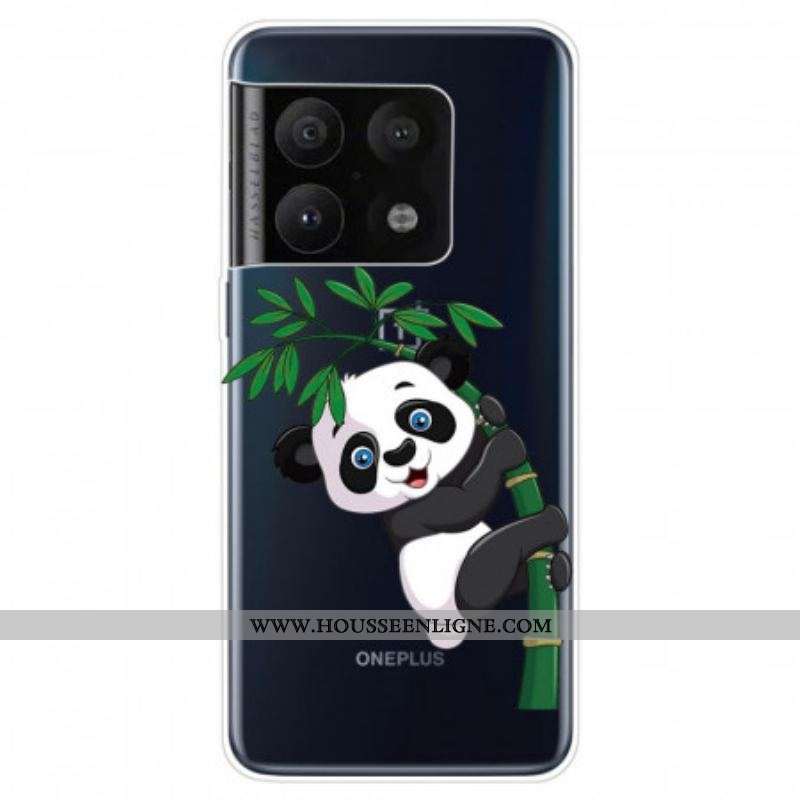 Coque OnePlus 10 Pro 5G Panda Sur Le Bambou