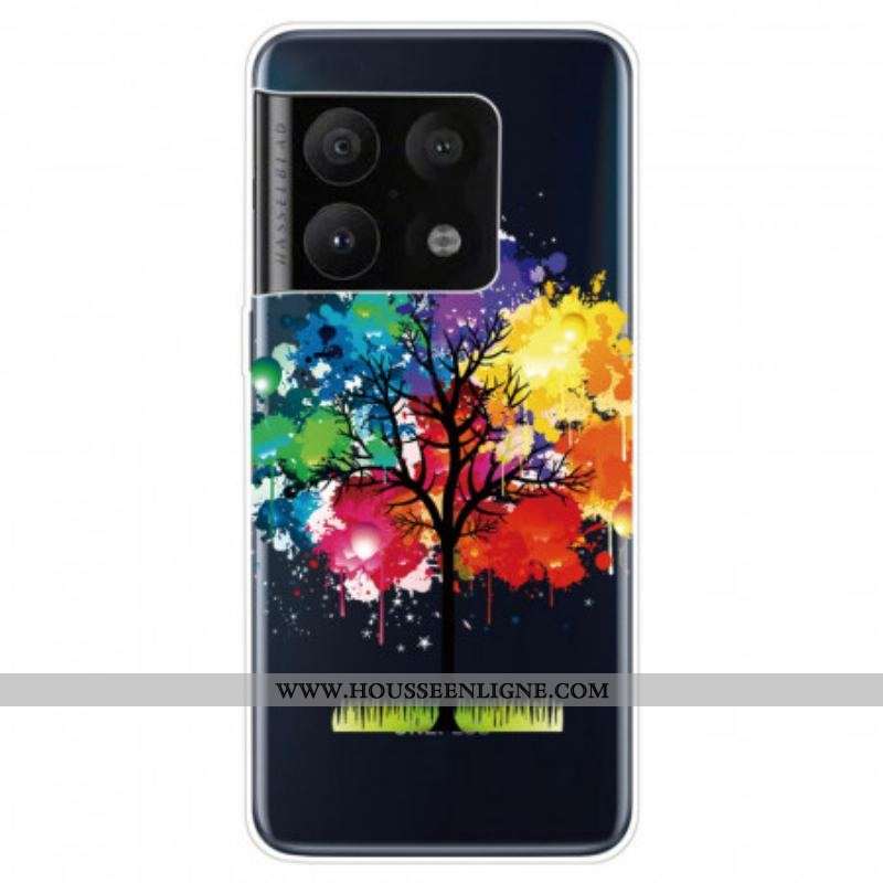 Coque OnePlus 10 Pro 5G Transparente Arbre Aquarelle