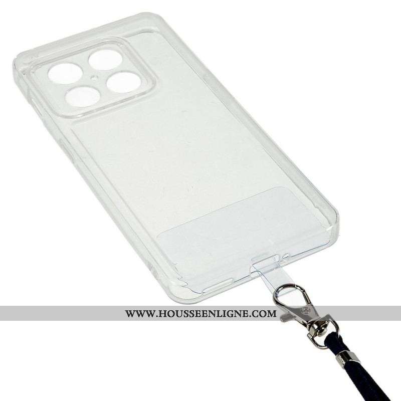 Coque OnePlus 10 Pro 5G Transparente avec Cordon Coloré