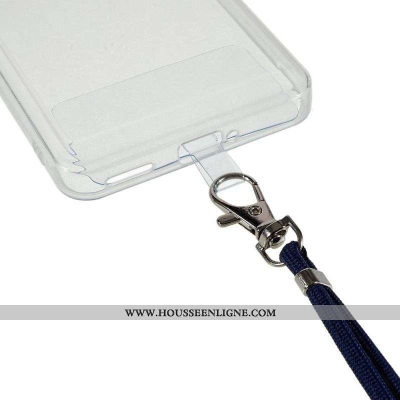 Coque OnePlus 10 Pro 5G Transparente avec Cordon Coloré