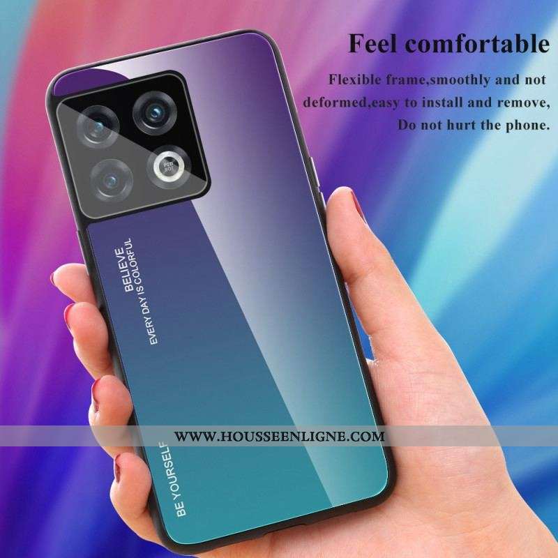Coque OnePlus 10 Pro 5G Verre Trempé Be Yourself