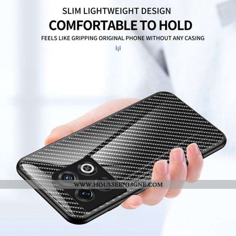 Coque OnePlus 10 Pro 5G Verre Trempé Fibre Carbone
