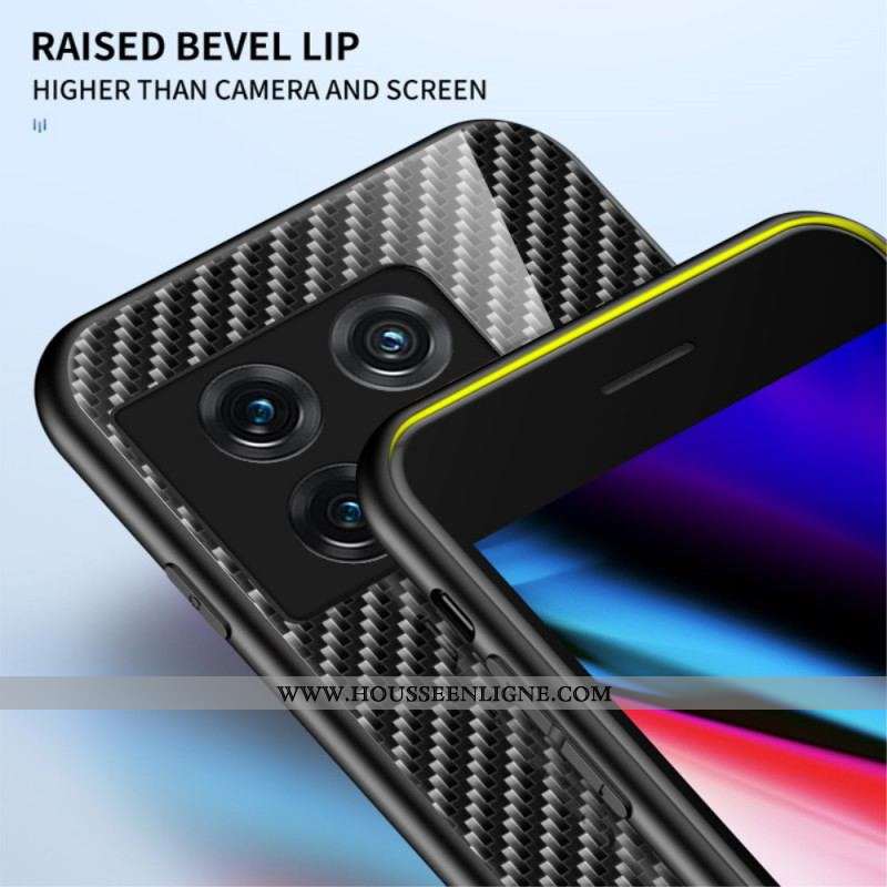 Coque OnePlus 10 Pro 5G Verre Trempé Fibre Carbone