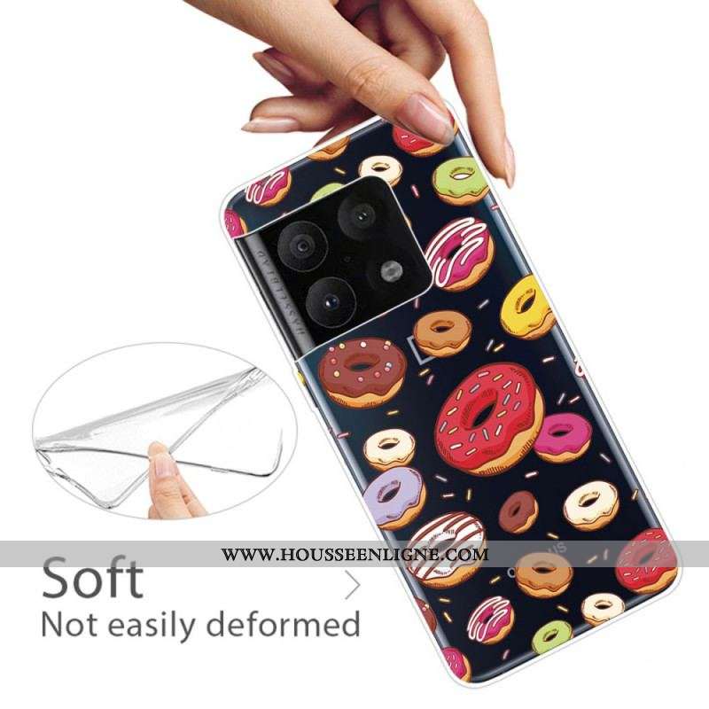 Coque OnePlus 10 Pro 5G love Donuts