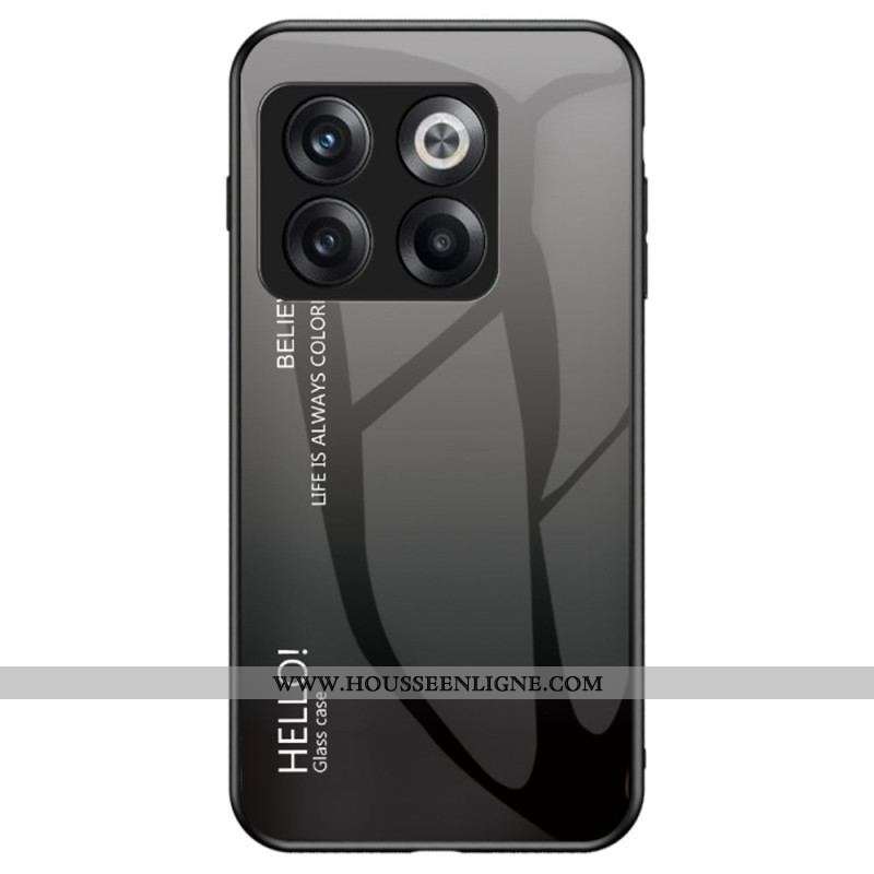 Coque OnePlus 10T 5G Verre Trempé Hello