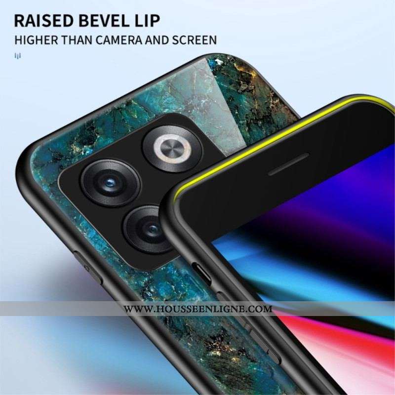 Coque OnePlus 10T 5G Verre Trempé Marbre