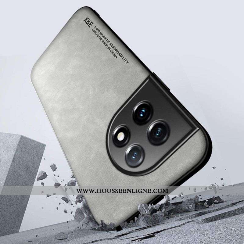 Coque OnePlus 11 5G Cuir Effet Cuir X&E