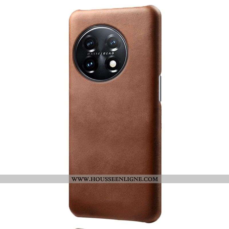 Coque OnePlus 11 5G Effet Cuir KSQ