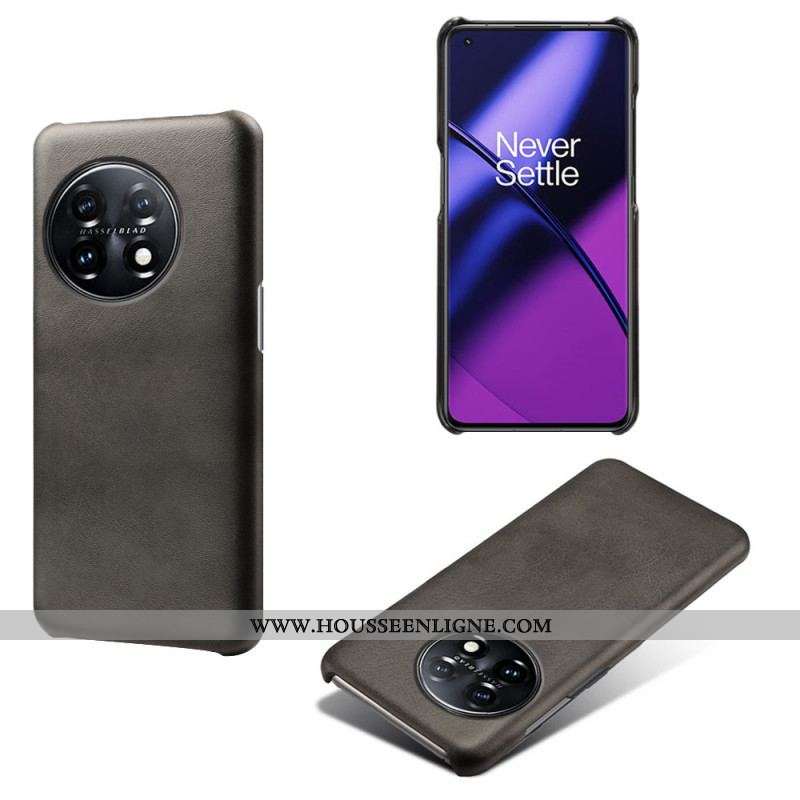 Coque OnePlus 11 5G Effet Cuir KSQ