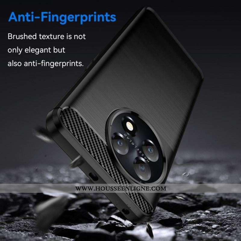 Coque OnePlus 11 5G Fibre Carbone Brossée