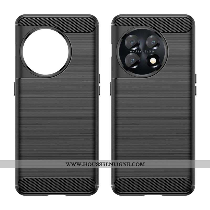 Coque OnePlus 11 5G Fibre Carbone Brossée