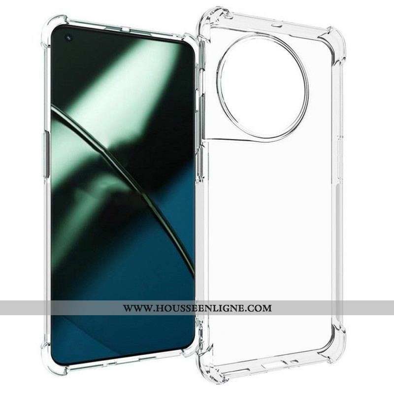 Coque OnePlus 11 5G Transparente Coins Renforcés